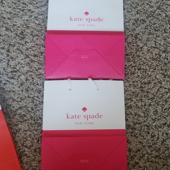 Set of 3 kate spade new york shop retail gift bags - Picture 2 of 3